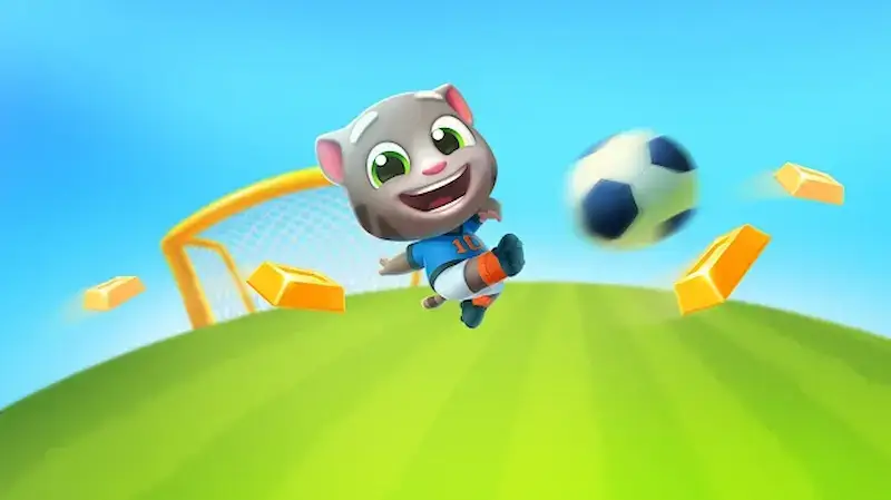 Talking Tom Gold Run visuals